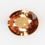 Orange Sapphire 0.74 cts